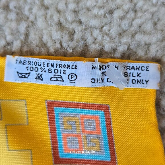 Hermès Silk Scarf Musique des Dieux Ancient Greece Greek Music Dance Hand-rolled - Picture 2 of 16